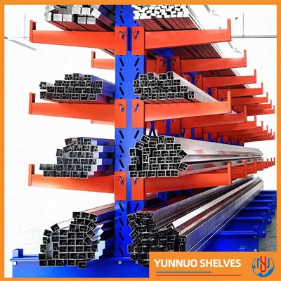 Estante de material en voladizo